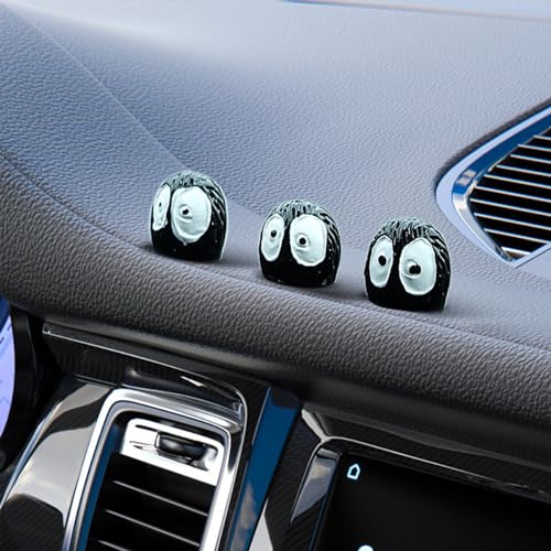 Dimpola Cute Soot Sprites - Car Rearview Mirror Accessories for Car Interior Decoration Dashboard Car Ornament Funny Gifts for Cute Car Mirror Interior Decors (25 Pcs) - Image 4