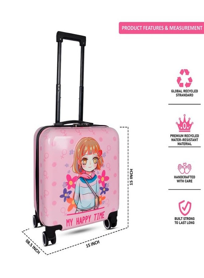 Polo Class Kids 20 inch Trolley Bag -Pink - Image 4