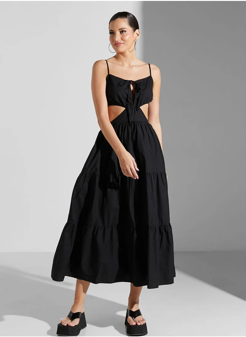 Finders Keepers Strappy Cutout Dress