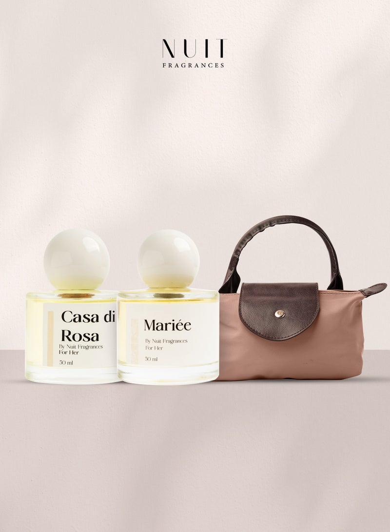 Nuit Fragrances Bundle Casa di rosa X Mariee