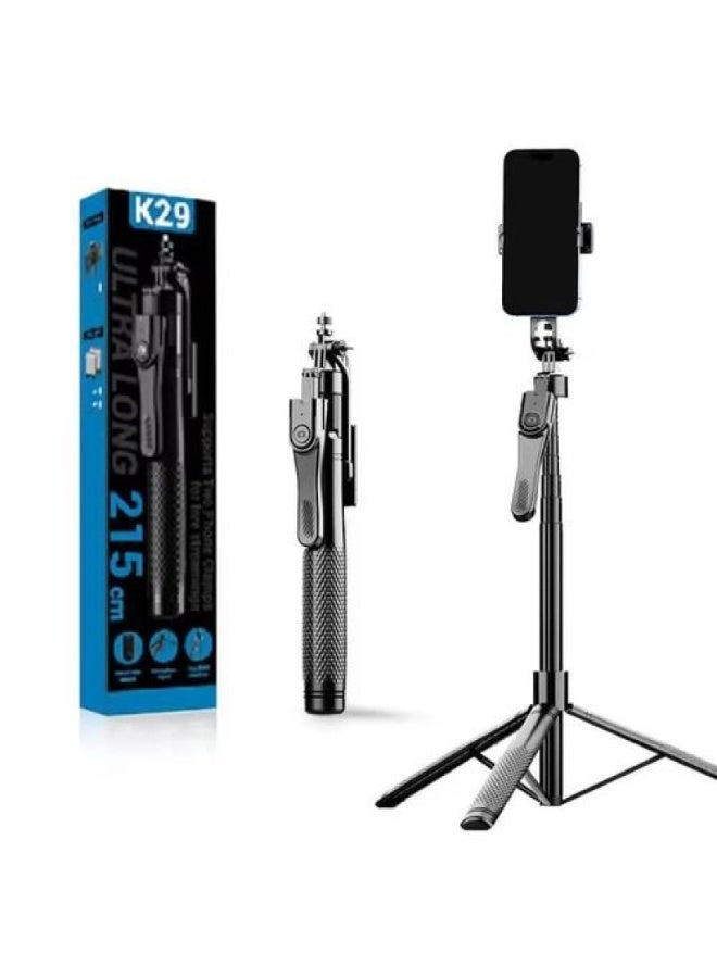 K29 Ultra-Long Selfie Stick Tripod - Image 1