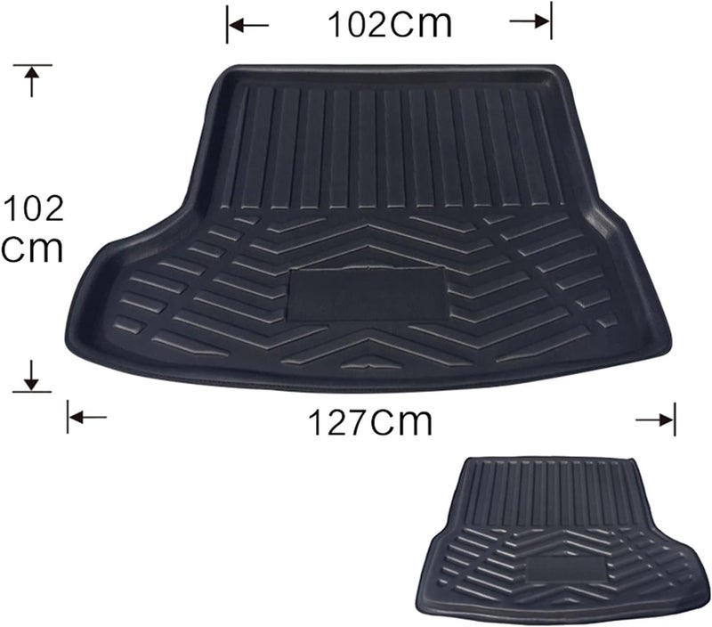 Wivplex Heavy-Duty Trunk Mat for Mazda 3 Sedan - Image 2