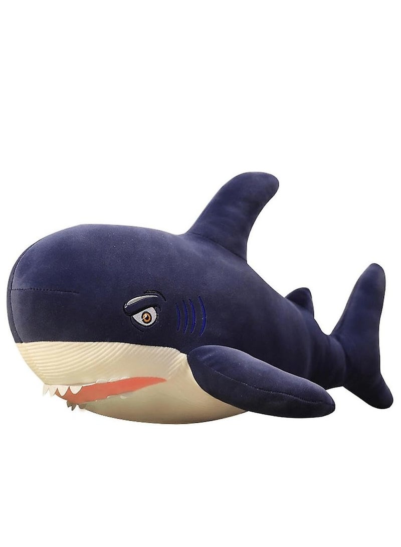 UNIVERSAL TOYS 28-Inch Angry Shark Plush Toy - Realistic & Fun Ocean Animal Doll | Soft & Durable Stuffed Shark for Kids & Adults | Perfect for Playtime, Decor & Gift | Fierce & Cuddly Companion  - Image 1