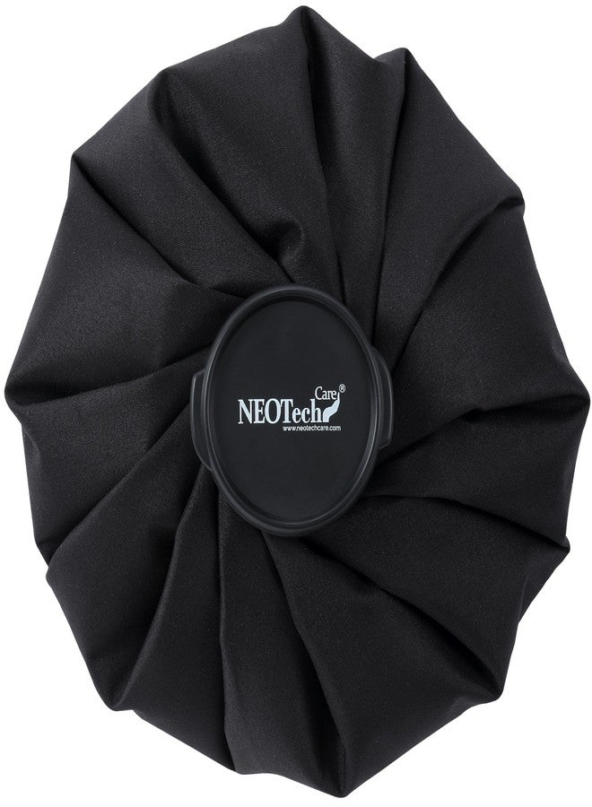 Neotech Care Ice Bag for Injuries, Swelling, Headache, Pain Relief, First Aid - Cold Pack Screw Top Lid - Reusable, Refillable & Waterproof Pouch/Bladder (28cm, Black) - Image 5