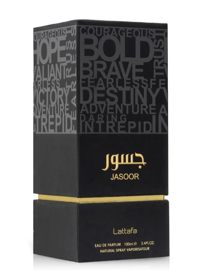 Lattafa Lattafa Jasoor Eau De Parfum 100 ml for Unisex - Image 3