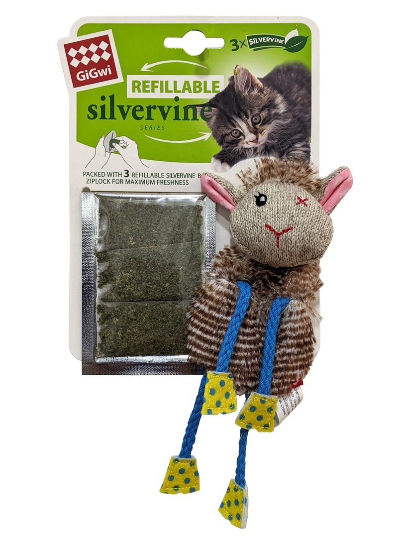 Sheep Refillable Slivervine with 3 Slivervine teabags with ziplock bag