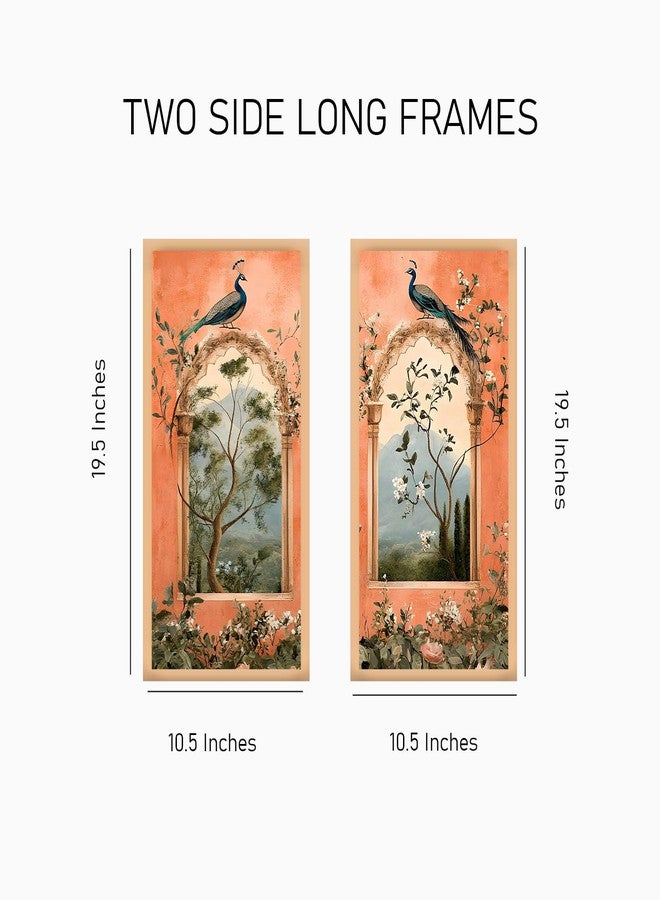 Gamya Big Aesthetic Framed Wall Decor Paintings For Living Room, Bedroom/Nature Paintings Posters For Wall Decoration (14x20 Inches) Set of 3 - Image 4