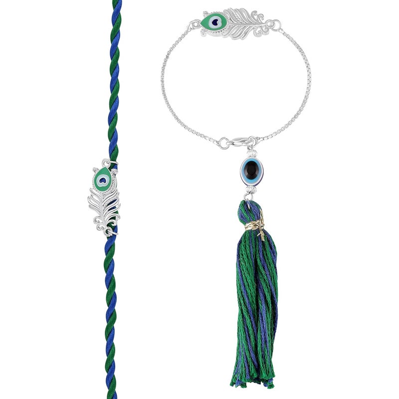 Mahi Couple Rakhi Combo for Bhai and Bhabhi (PARCOL1105336PR) - Image 5