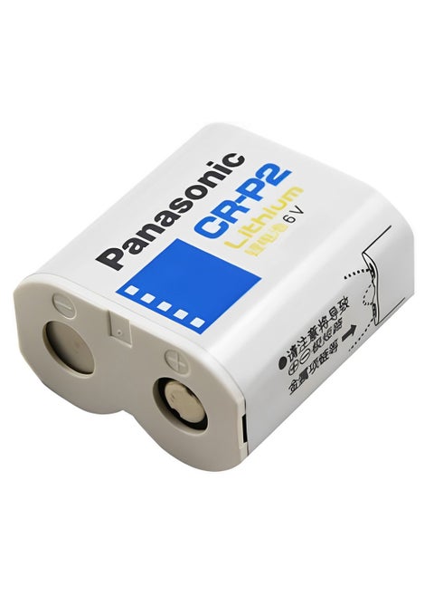 CR-P2 Lithium 6V Photo Power Battery for Camera, Flashlight - Long Shelf Life