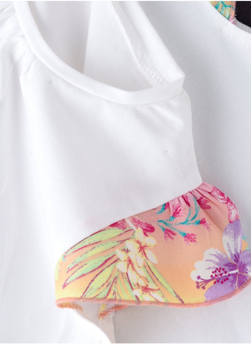 Jelliene Sunshine Squad: Girls' Comfy Cotton Tees Playful & Summer Fun  - Image 4