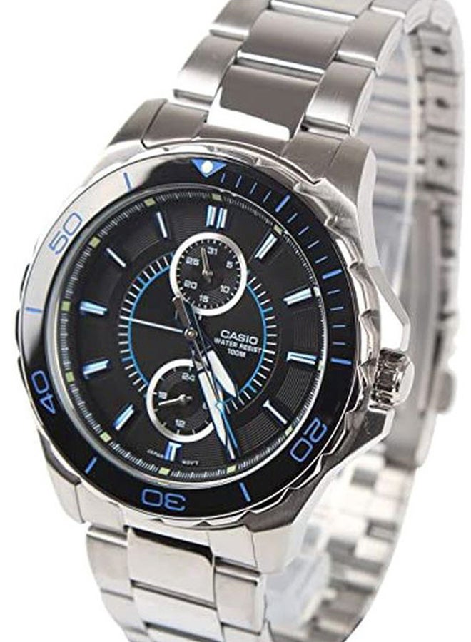 CASIO Men Water Resistant Analog Watch MTD1077D-1A1VDF - Image 5