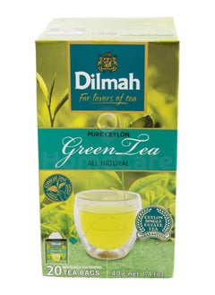 Dilmah Pure Ceylon Green Tea 20 bags 