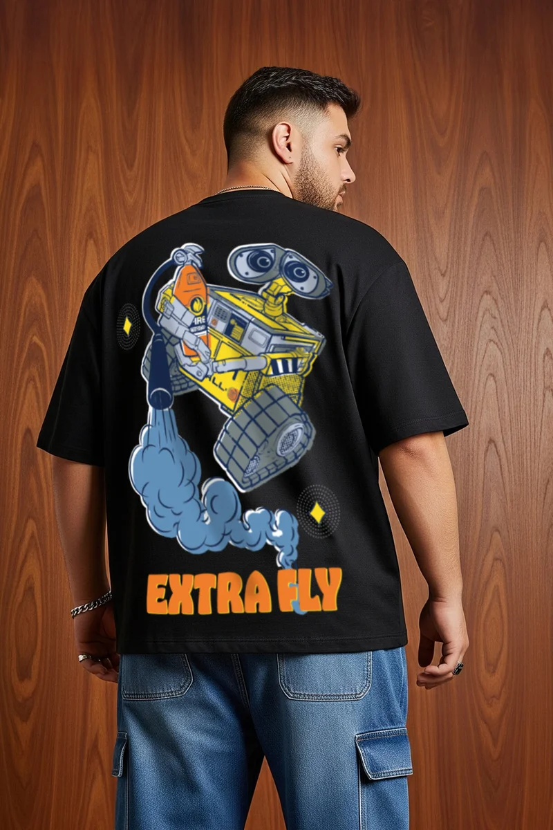 فيردو Veirdo Men’s Oversized , Plus Size  & Regular Fit T-Shirt | Premium Cotton Casual Tee