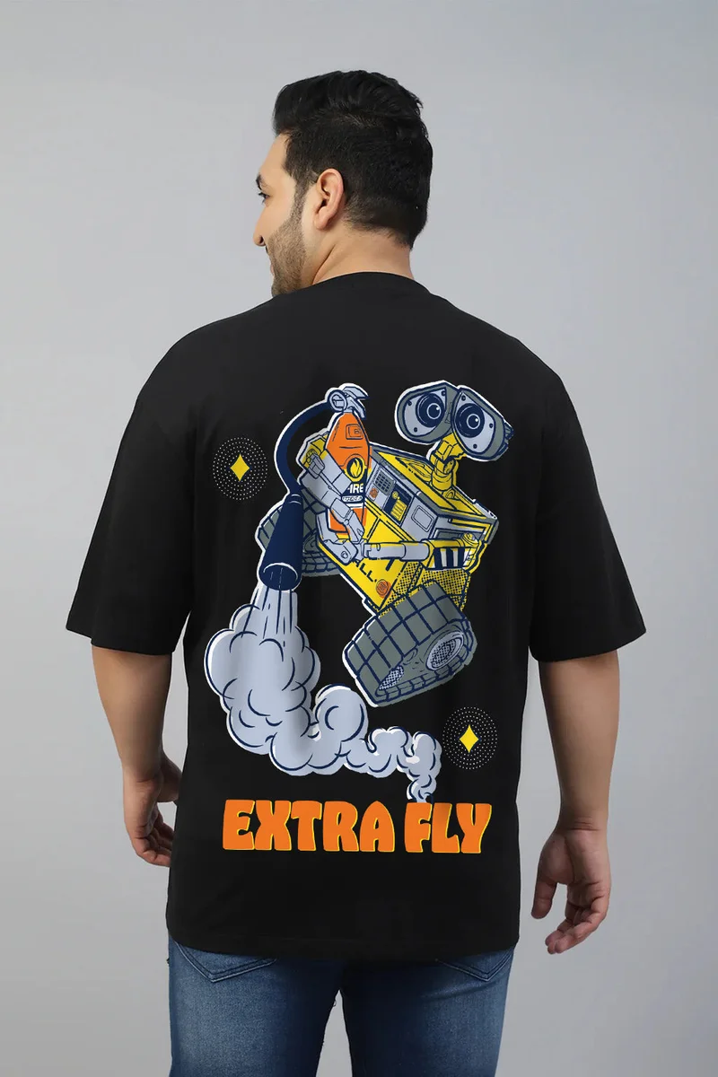 فيردو Veirdo Men’s Oversized , Plus Size  & Regular Fit T-Shirt | Premium Cotton Casual Tee