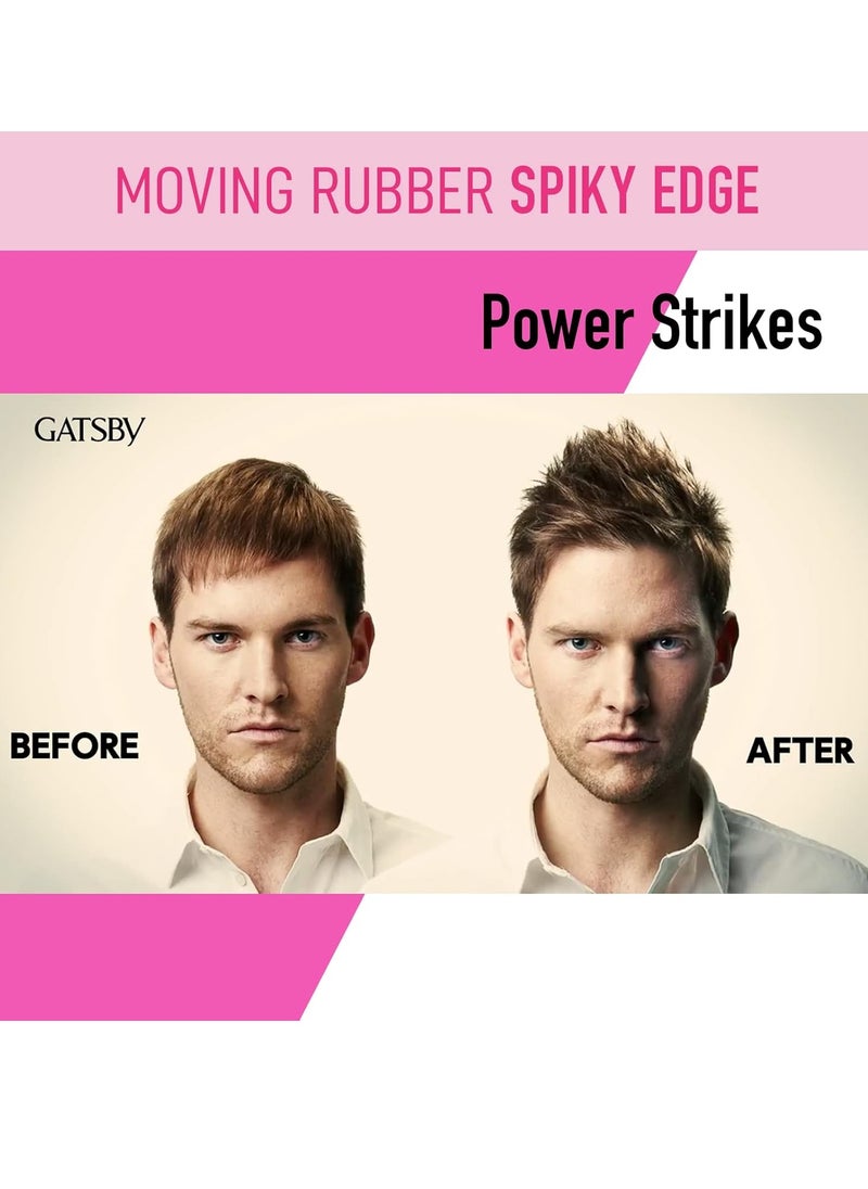 GATSBY GATSBY Moving Rubber Spiky Edge Hair Wax, English Version, 80g/2.8oz  - Image 4