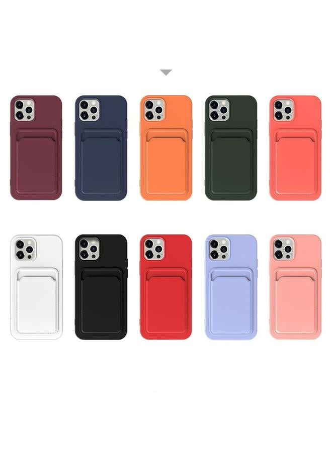 اس-توب جراب لهاتف iPhone 11 Pro Max مصنوع من مادة TPU + بطانة من الفلانيل، جراب مقاوم للصدمات مع فتحات للبطاقات - Image 2