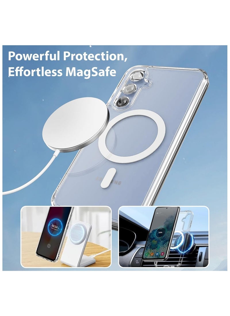 TWEGGON Samsung S25 Case, Protection Clear Magsafe Case for Samsung Galaxy S25 6.2"  - Image 3