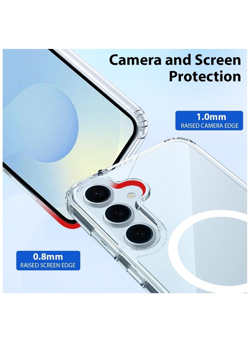 TWEGGON Samsung S25 Case, Protection Clear Magsafe Case for Samsung Galaxy S25 6.2"  - Image 4