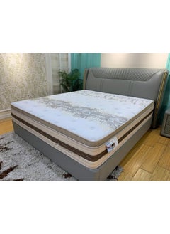 SMART HOME Multi-layer bed mattress with high density sponge texture, 12-layer medical mattress made of memory foam, 200 cm long, 120 cm wide and 30 cm high  - Image 1