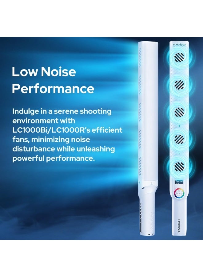 GODOX LC1000R RGB LED Light Stick – Handheld Full-Color Video Light with FX Effects & Adjustable Color Temperature (2500K–8500K) - Image 5