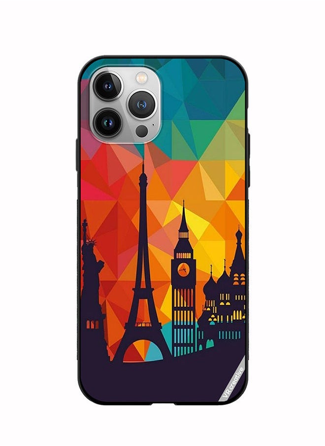 VR CREATIVE Protective Case Cover For Apple iPhone 11 Pro Max Popular Place Design Multicolour  - Image 1