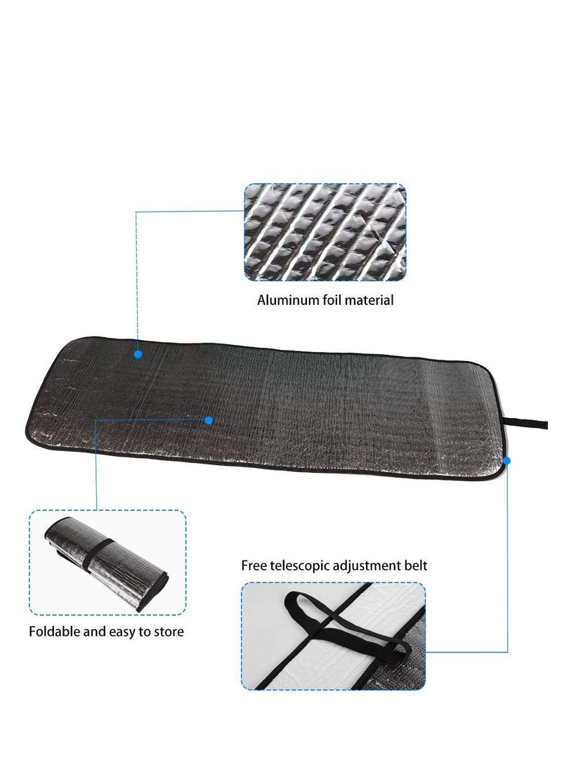 Y&D Jeep JL Windshield Sunshade Window Sun Shade for 2018-2022 Wrangler JLU 2/4 Door Gladiator JT 4XE  - Image 3