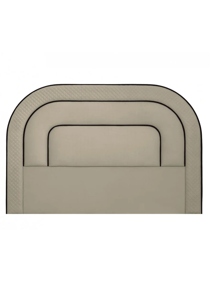 House One H010 | Velvet headboard - Brown 