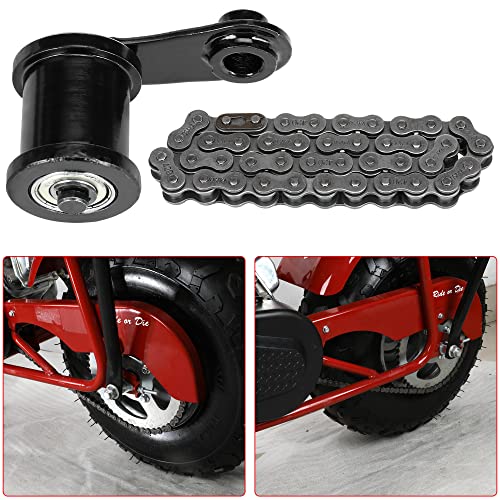 GREHUA Mini Bike Chain Tensioner & 420 Chain 42 Links Compatible with Coleman CT200U CT200U-EX BT200X Hensim Baja Heat Warrior MB165 TrailMaster MB200 Minibike Predator 212cc 196cc 6.5Hp Engine Parts - Image 4