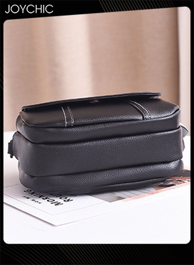 Joychic حقيبة كتف نسائية جلدية مقاومة للماء ومقاومة للاهتراء، حقيبة صغيرة خفيفة الوزن للنساء مع أحزمة قابلة للتعديل - Image 4