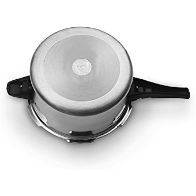 باترفلاي طنجرة ضغط قياسية من الألومنيوم سعة 5 لترات باللون الفضي - Image 4