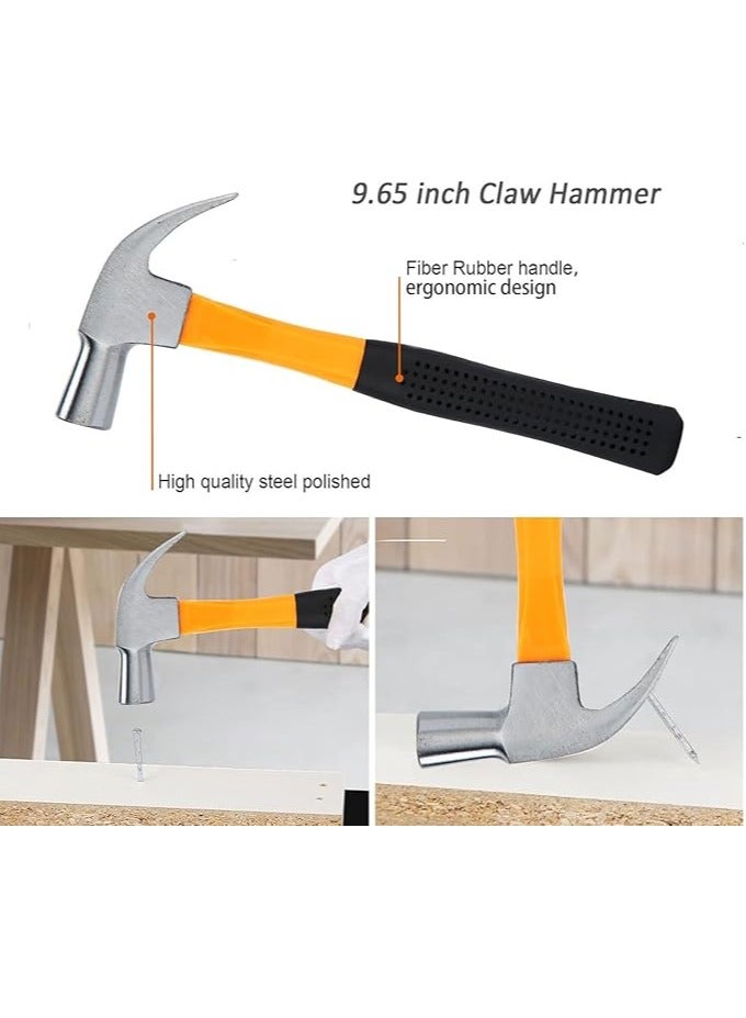 UREVO 82 pcs Tool Set,General Household Hand Tool Kit,Hand Tool Sets with Solid Carrying Tool Box Carbon Steel Hardware for Daily Home Repair - Image 4