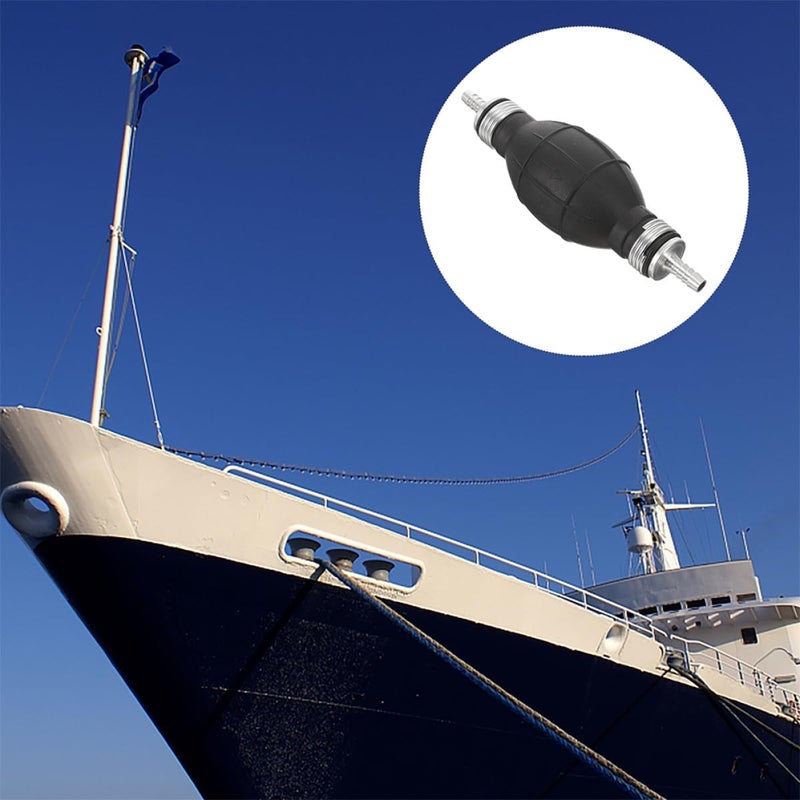 Fuel Siphon Bulb Hand Pump 10mm for Cars Motorcycles Boats Manual Transfer Pump for Gasoline Diesel Excavator for Marine and Garage Use - Image 3