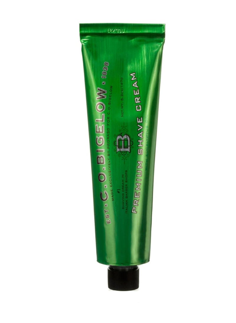 C. O. Bigelow C.O. Bigelow Shaving Cream for Men, Premium Shave Cream, 5.2 Oz. with Eucalytpus & Coconut Oil to Protect Against Razor Burn and Irritation, For All Skin Types  - Image 1