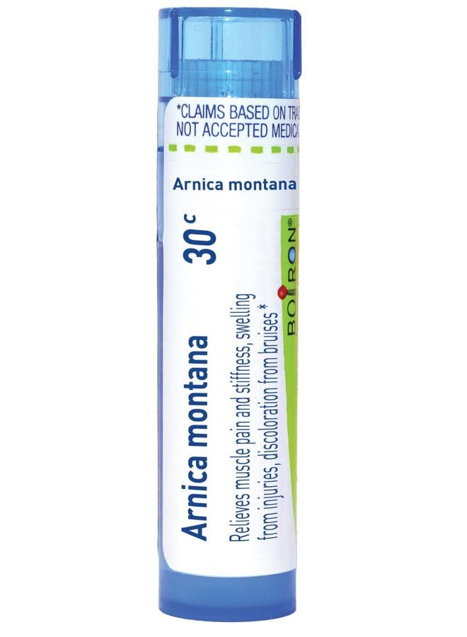 Boiron Arnica Montana 30C for Muscle Pain, Stiffness, Swelling from Injuries & Bruises - 80 Pellets - Image 1