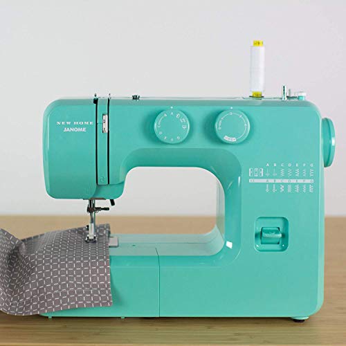 Janome Arctic Crystal Easy-to-Use Sewing Machine with Interior Metal Frame, Bobbin Diagram, Tutorial Videos, Made with Beginners in Mind for Garments, Patchwork, Light Quilting - Image 2