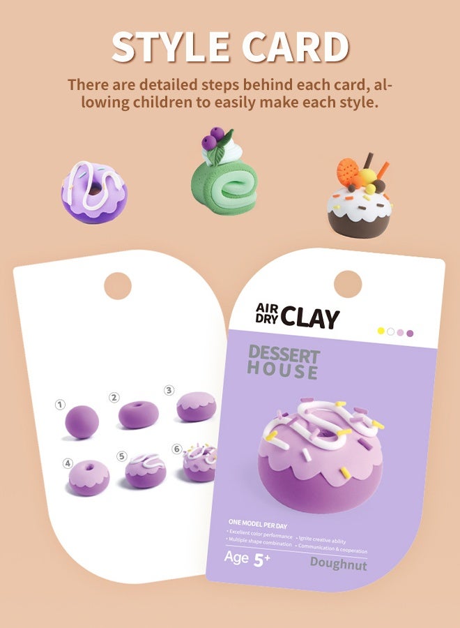 48 Color Foam Clay Toys for Kids, Ice Cream Maker Machine Color Playdough Playset,DIY Plasticine for Children Education, Quality Material, for Girls Boys Age 3+ - Image 3