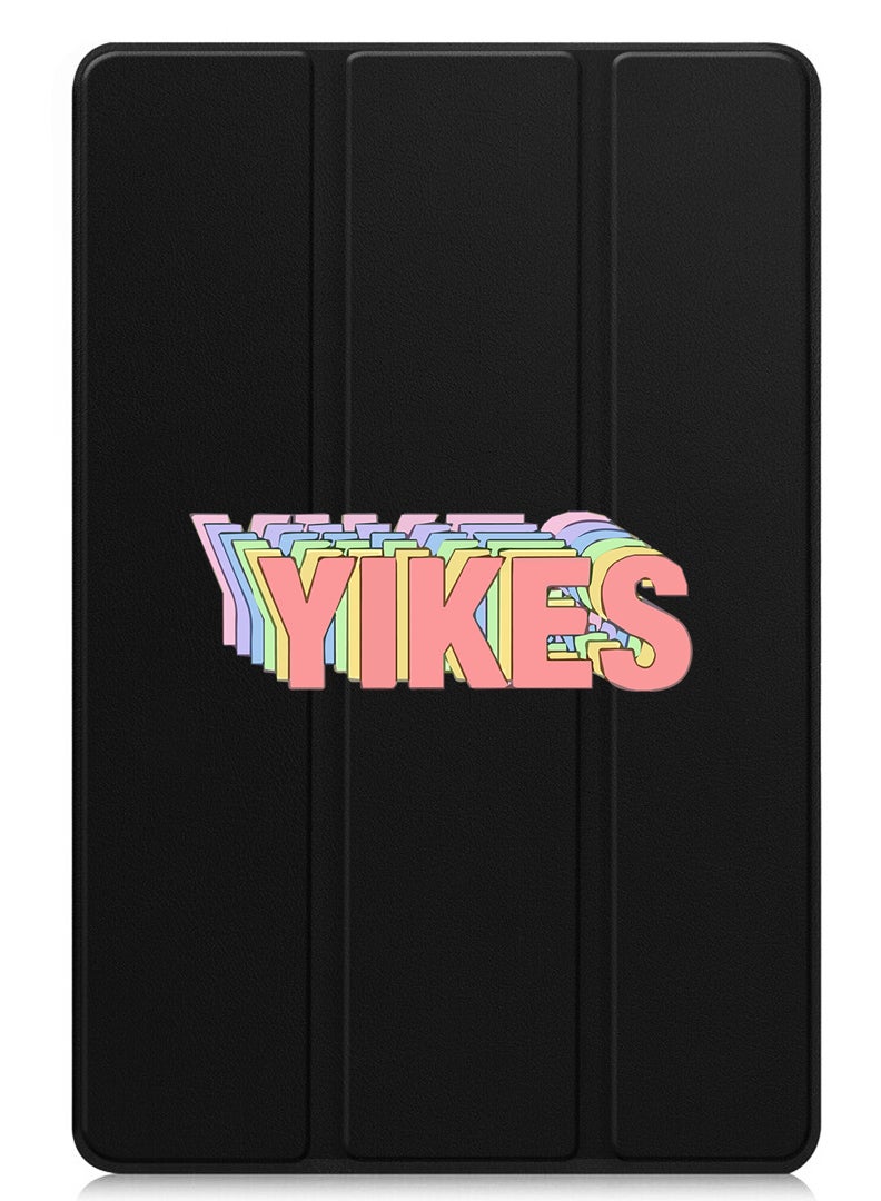 Theodor Protective Flip Case For Huawei MatePad SE 11 (2024) With Trifold Stand Auto Wake Sleep Shockproof Cover Yikkes-01 - Image 1