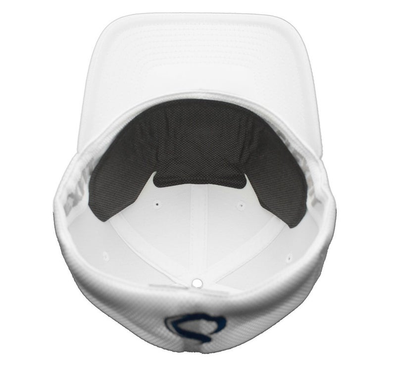 Flexfit Men's Mesh Fitted Trucker Hat, Navy/White, One Size - Image 3