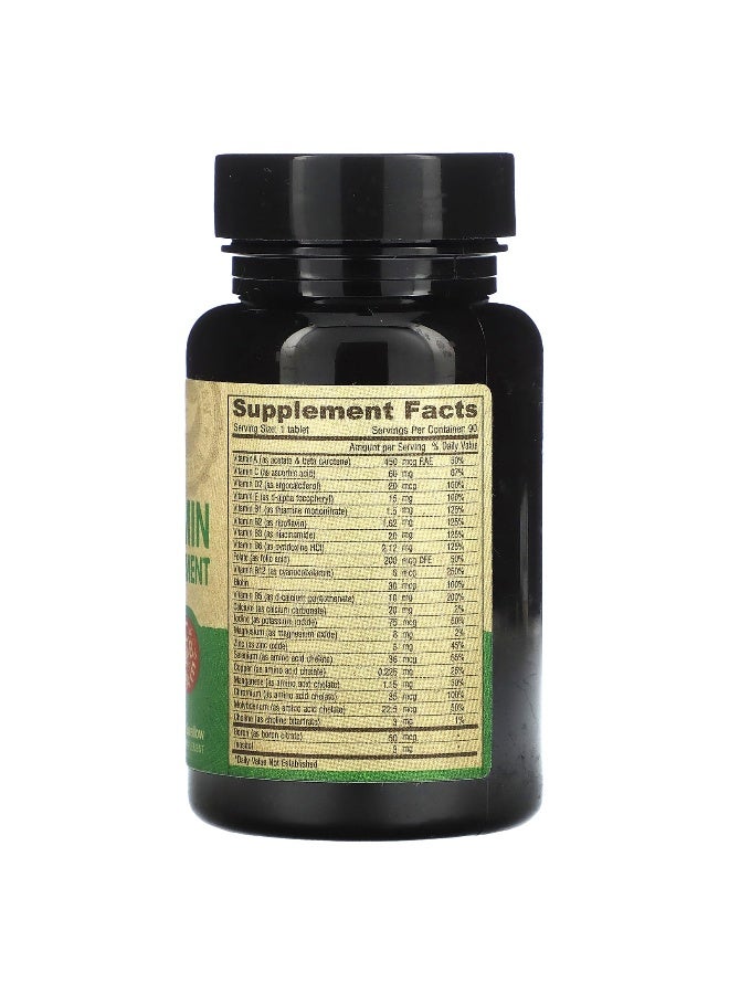 Deva, Vegan Tiny-Tablets Multivitamin & Mineral Supplement, Iron-Free, 90 Tablets (Packaging may vary) - Image 2