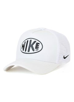 NIKE ORIGINAL Nike SB Oval Logo Trucker Cap - White  - Image 1