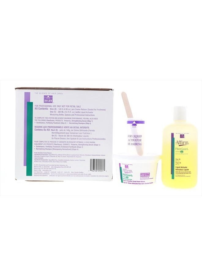 Avlon - Affirm Fiberguard Sensitive Scalp Relaxer 9 Kit - Image 1