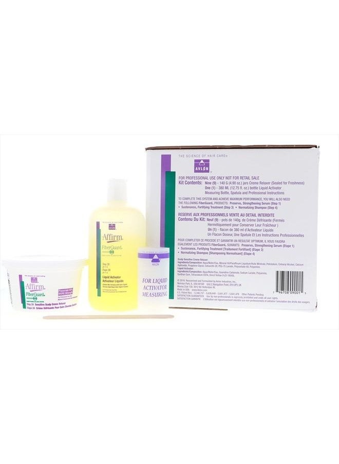 Avlon - Affirm Fiberguard Sensitive Scalp Relaxer 9 Kit - Image 1