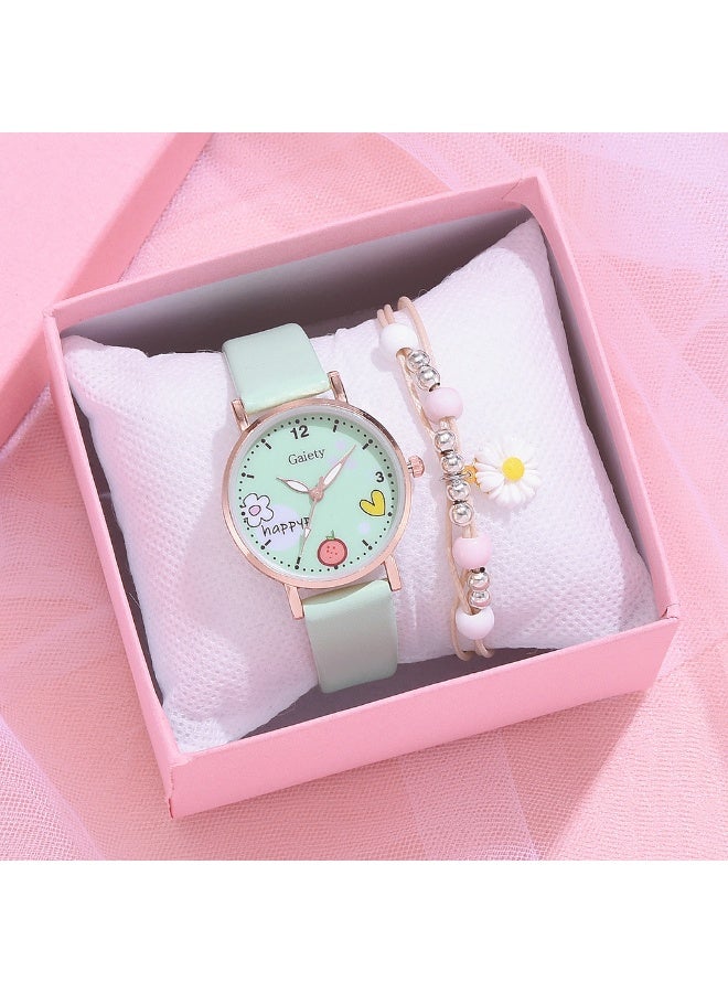 Mark Fairwhale New Small Fresh Retro Decorative Watch Set  - Image 1