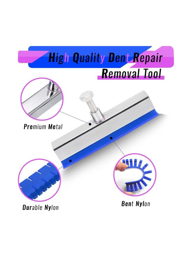 Excefore Dent Repair Removal Tool Kit , Nylon Auto Body Dents Removal Pulling Tabs Kit, Adhesive Blue Glue Tabs Auto Dent Removal Tools (Dark-Blue)  - Image 3