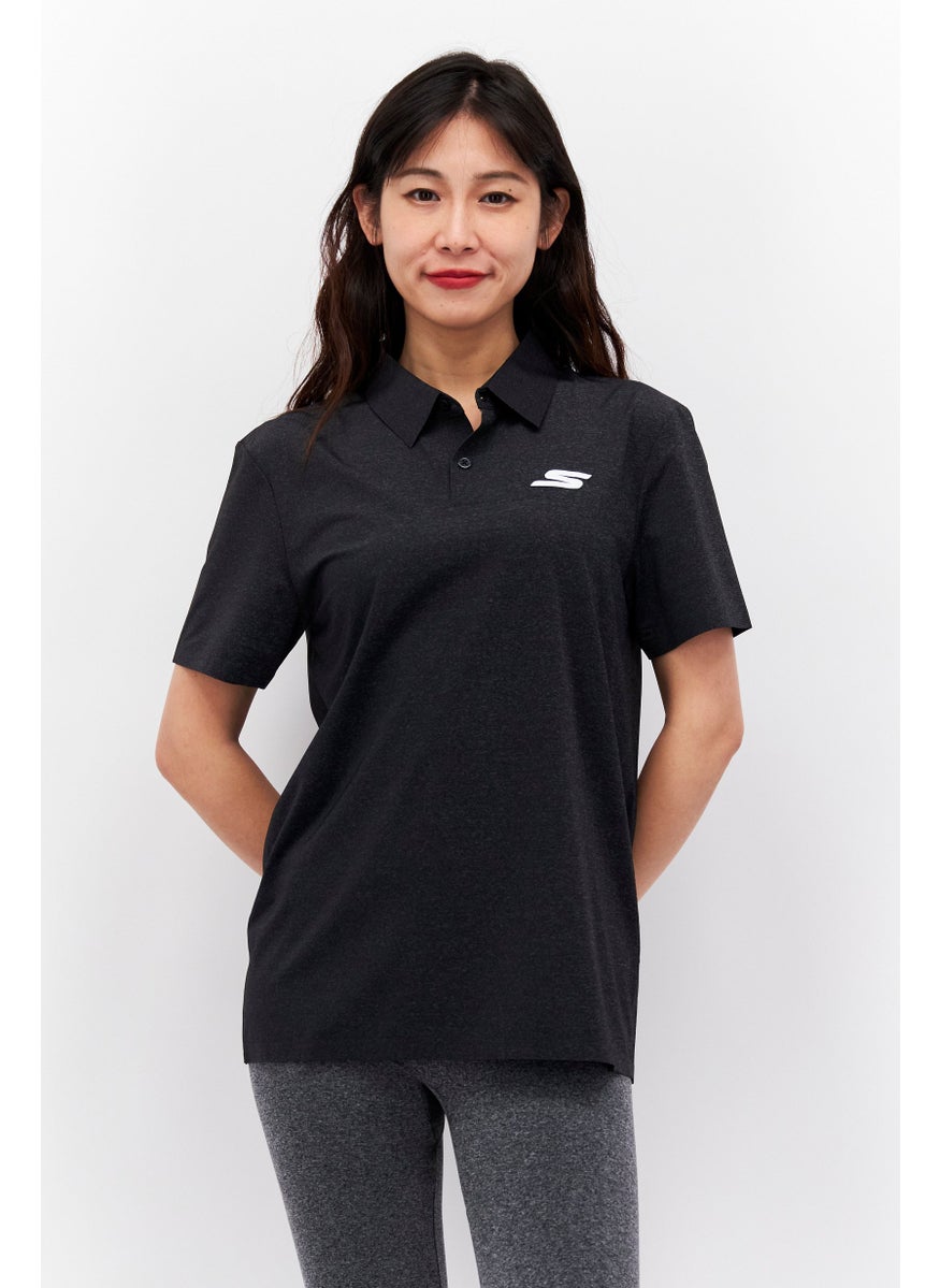 Women Sportswear Short Sleeve Outdoor Polo Shirt, Black - pzsku/Z8710FB9F1FC2C3CD7F39Z/45/_/1732780865/5bb40b36-0fe6-4b06-be4c-5044ee522320