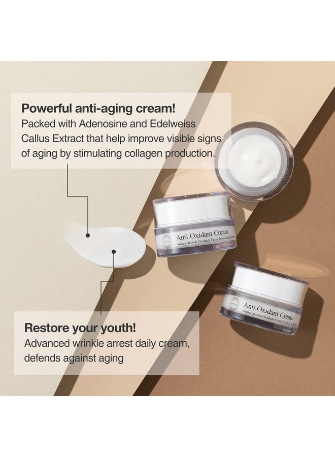 OxygenCeuticals Antioxidant Cream Anti Aging Face Moisturizer For Day & Night 1.69 Oz (50Ml) - Image 2