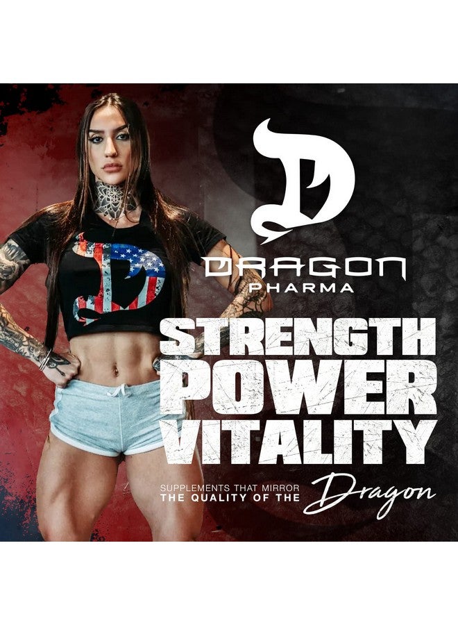 DRAGON PHARMA Venom Extreme Potency Pre-Workout, Laser Sharp Focus + Energy, Intense Performance, Proven Ingredients for Enhanced Vasodilation & Endurance (40 Servings, White Dragon) - Image 4