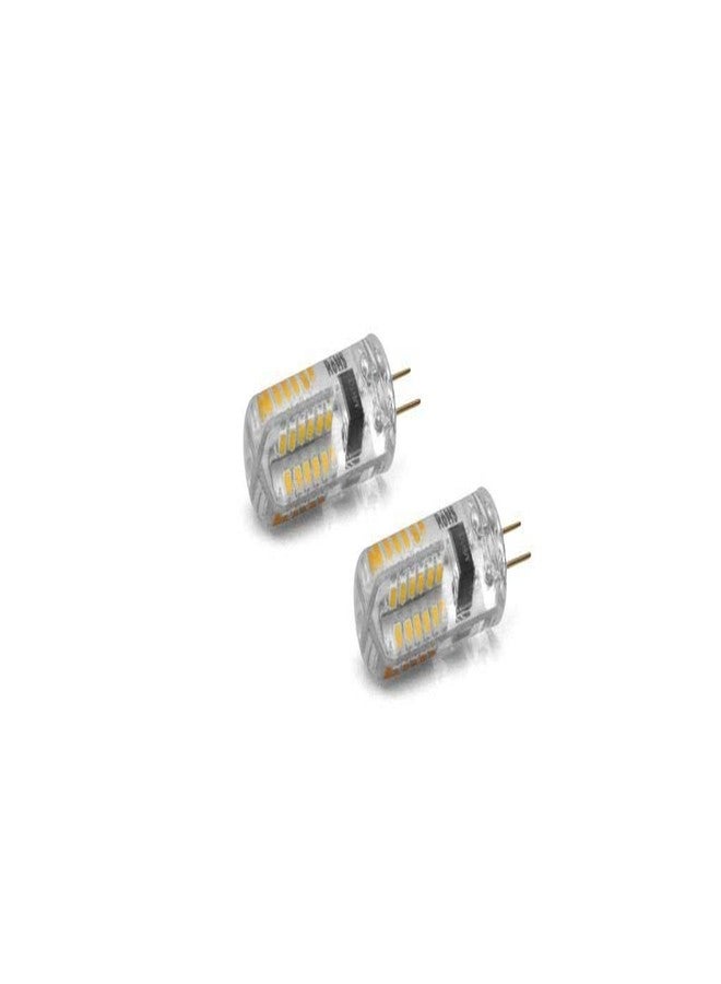 DECOFOLD White Set of 6 G4 AC 220V LED Replacement of 20W Halogen Mirchi BulbWarm - Image 2