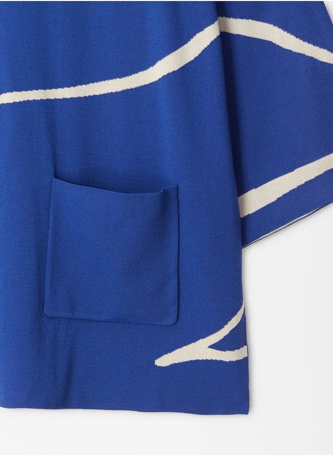 PARFOIS Jacquard Knit Sweater