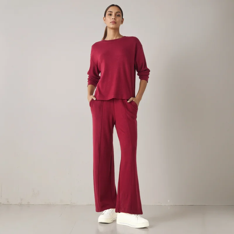 سبلاش فيڤ Relaxed Fit Wide Leg Track Pants